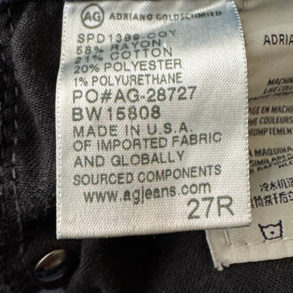 AG Jeans Legging Ankle Super Skinny Low Rise Jeans Size 27 - Picture 12 of 12